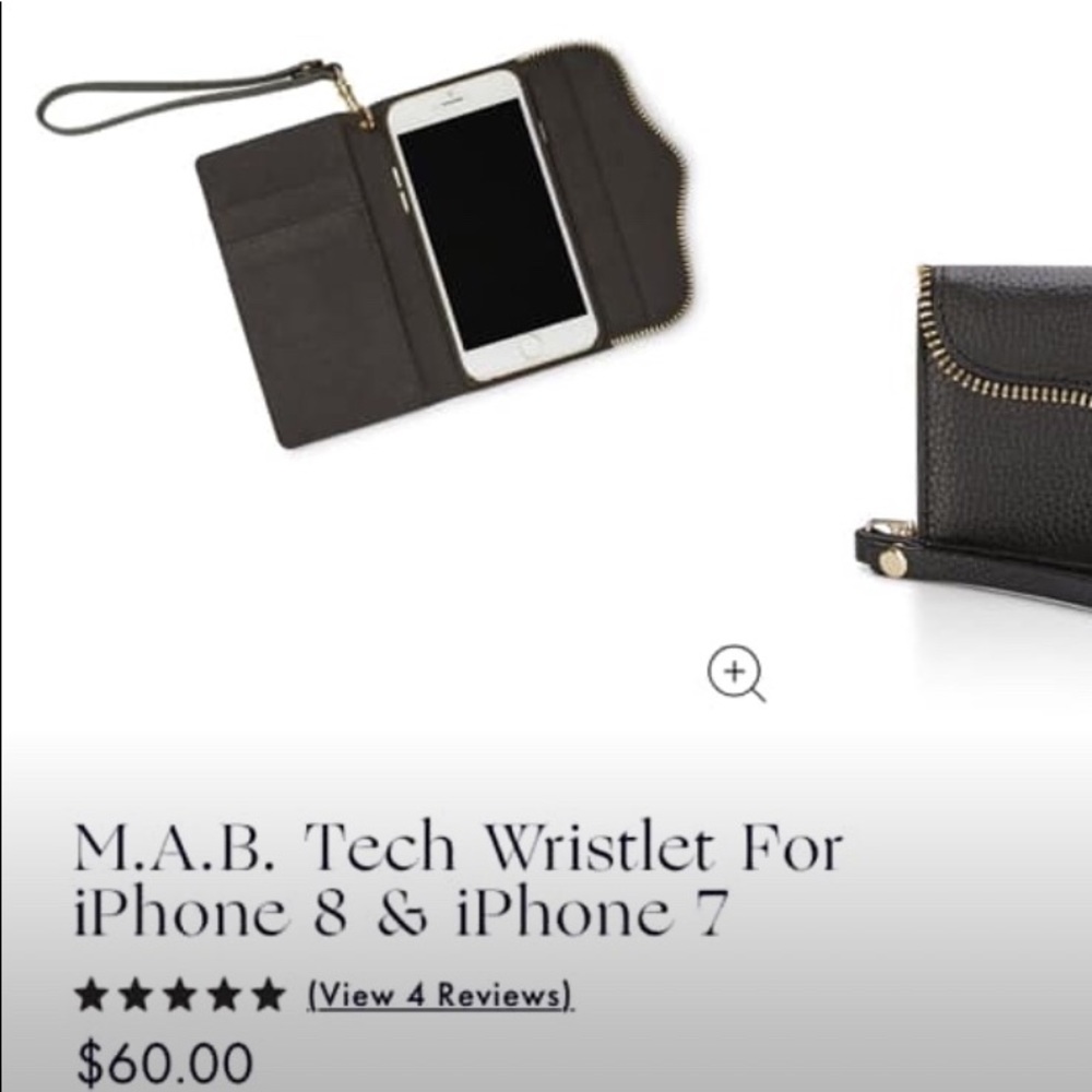 Rebecca Minkoff phone wristlet iPhone 6(s) 7 and 8